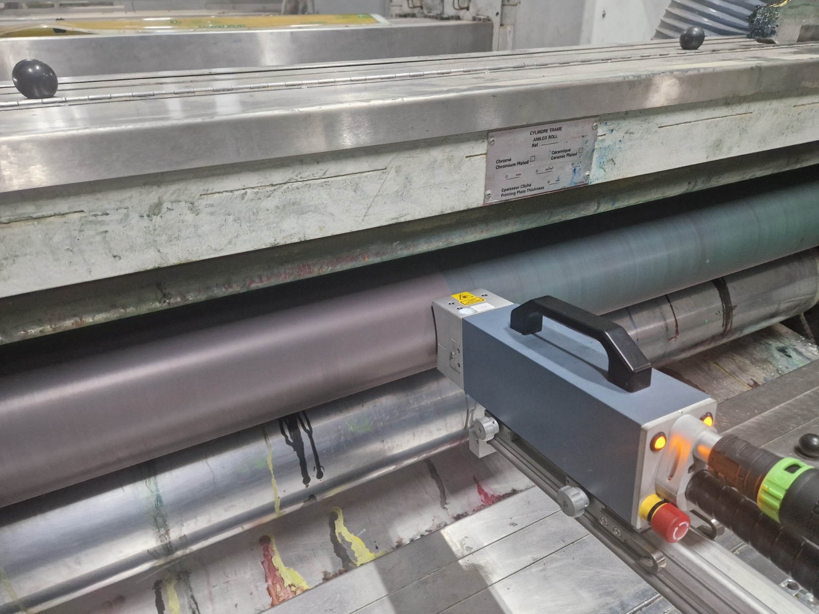 Laser Anilox Cleaning